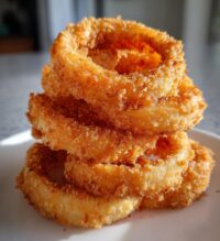 air fryer onion rings crispy delicious recipe