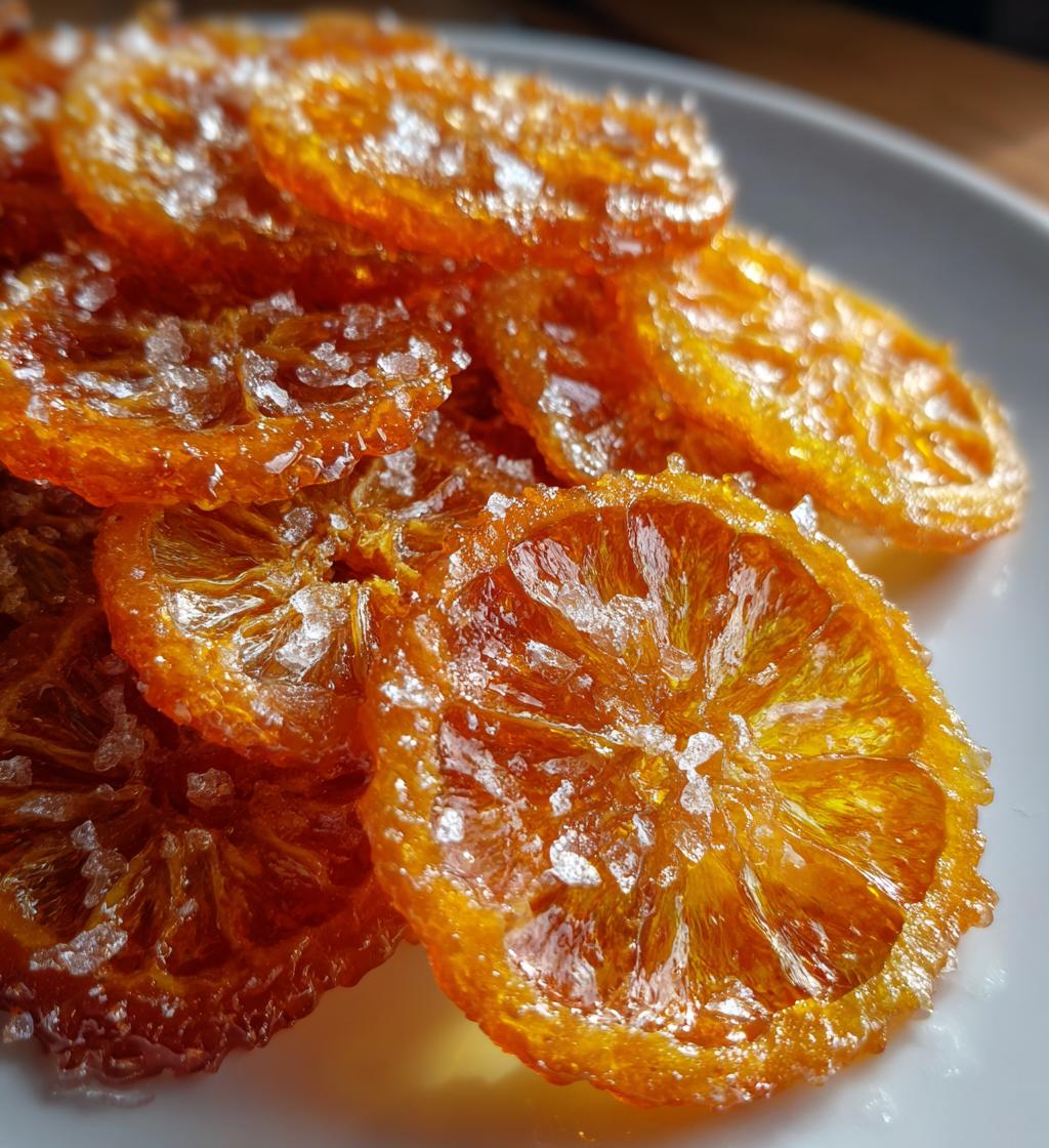 air fryer orange slices candied delight - detail 1