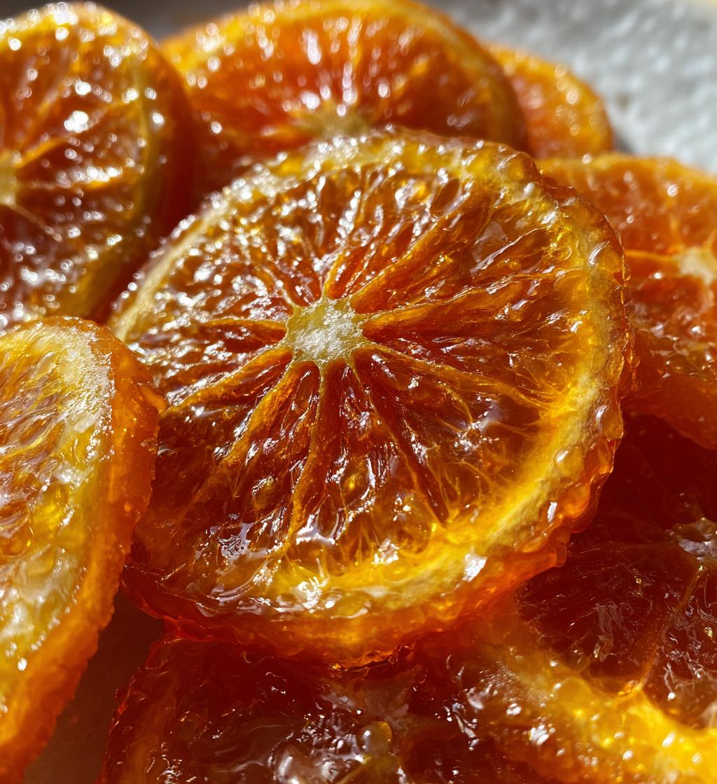 air fryer orange slices candied delight