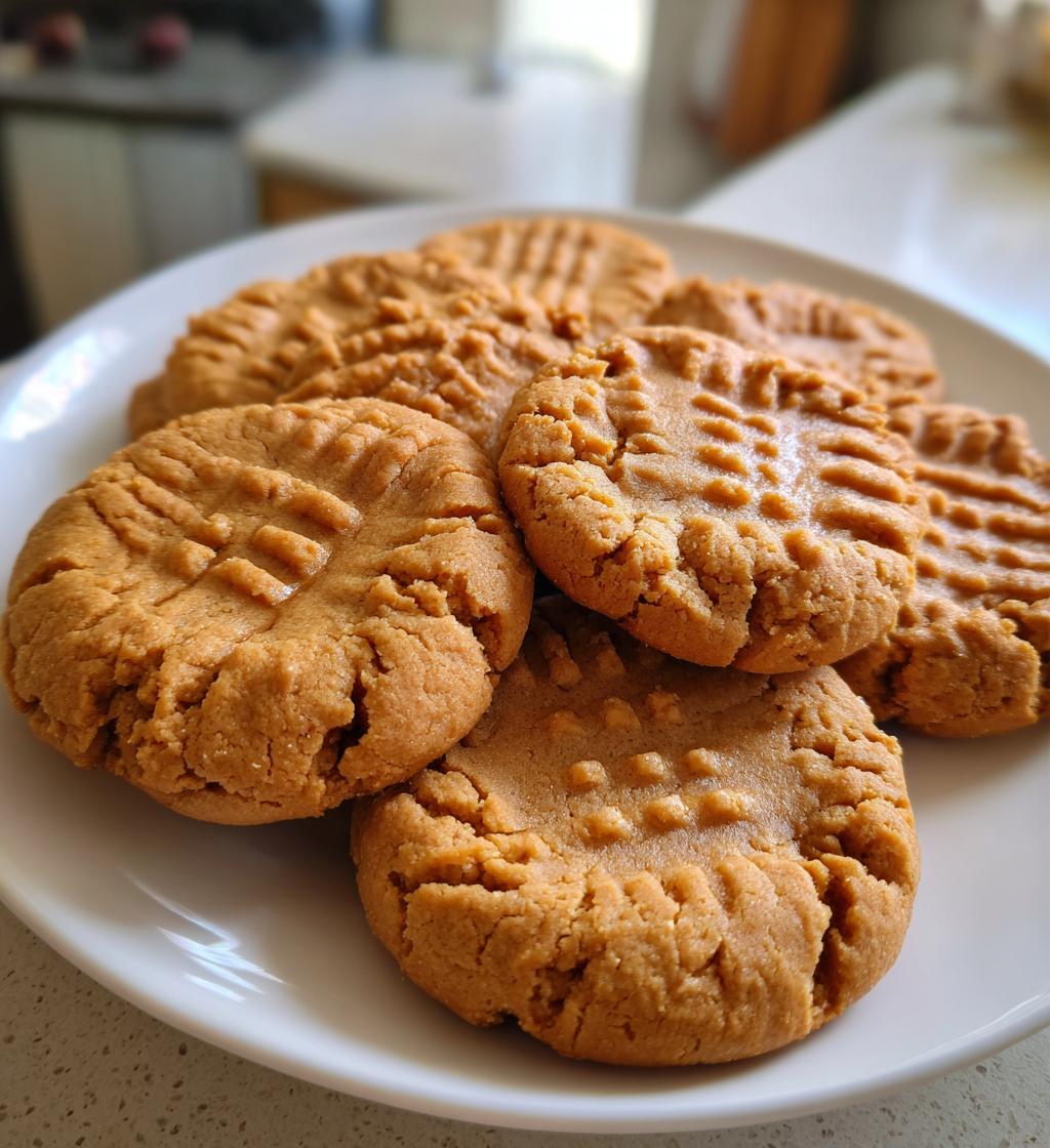 air fryer peanut butter cookies