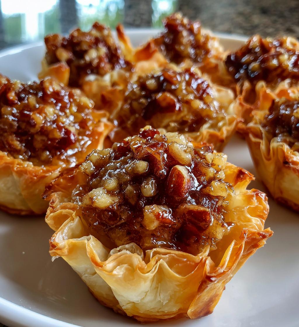 air fryer pecan pie bites