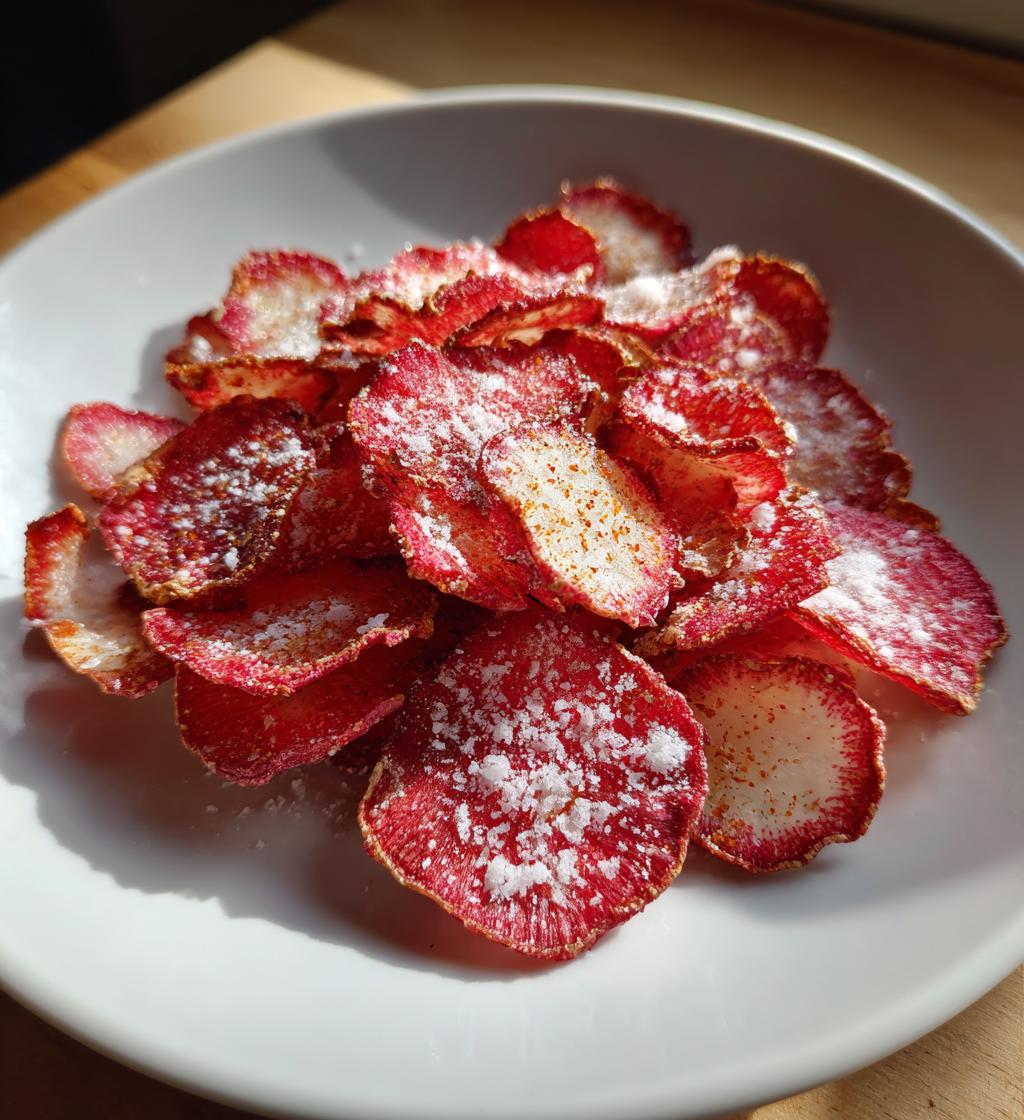 air fryer radish chips healthy crunchy delights - detail 1