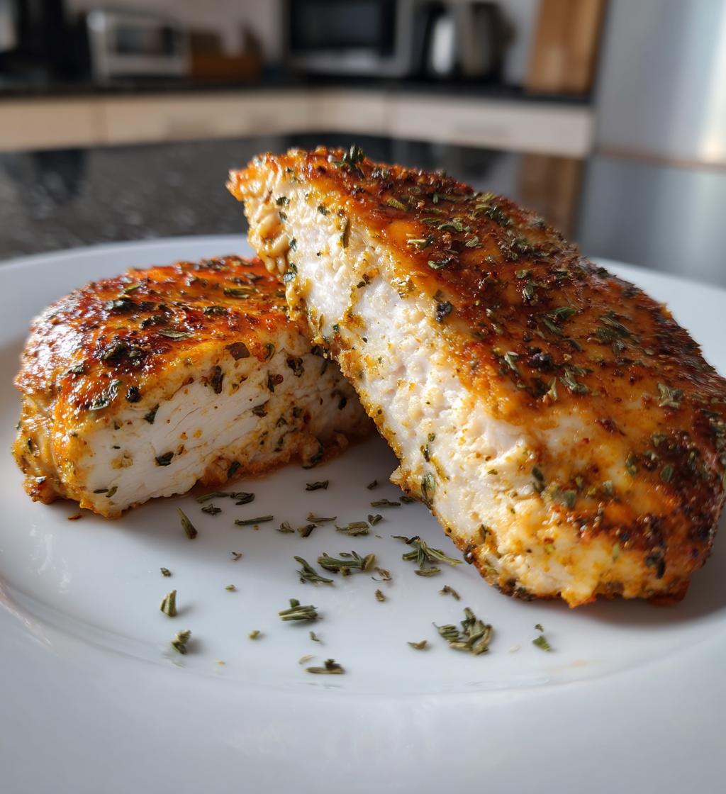 air fryer ranch seasoned chicken fillet recipe - detail 1