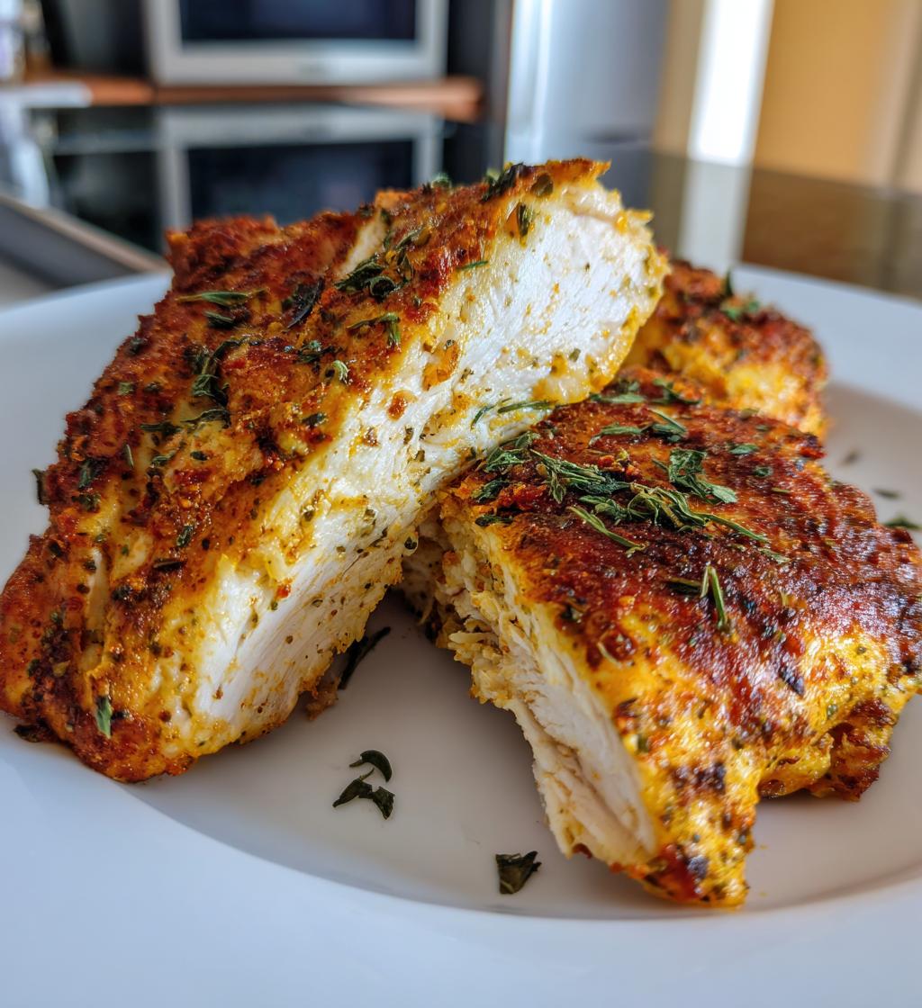 air fryer ranch seasoned chicken fillet recipe