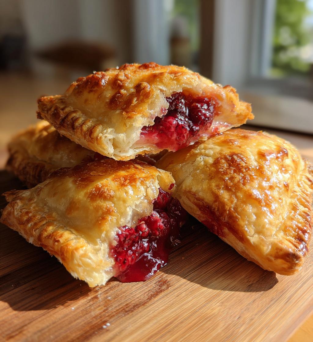 air fryer raspberry turnovers delicious dessert recipe - detail 1