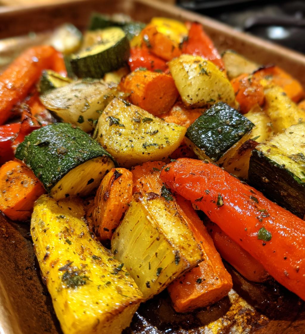 air fryer roasted vegetables recipe