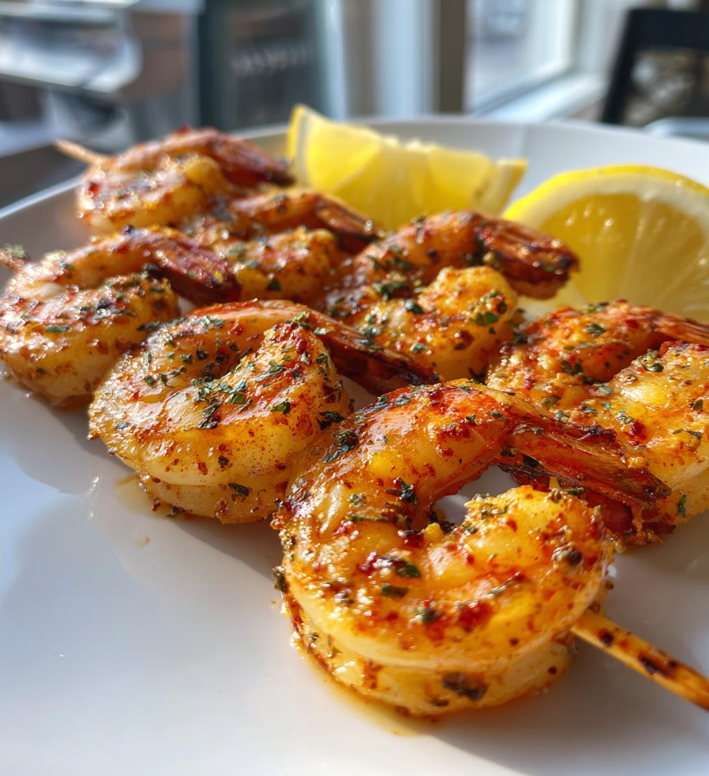 air fryer shrimp skewers fit flavors to savor