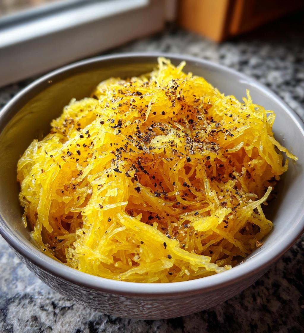 air fryer spaghetti squash noodles recipe - detail 1
