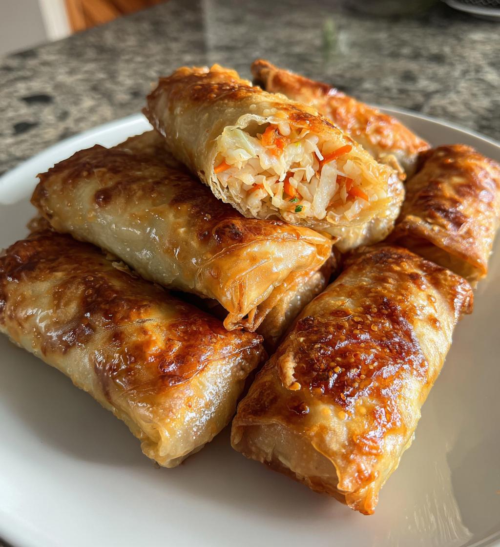 air fryer spring rolls crispy family recipe - detail 1
