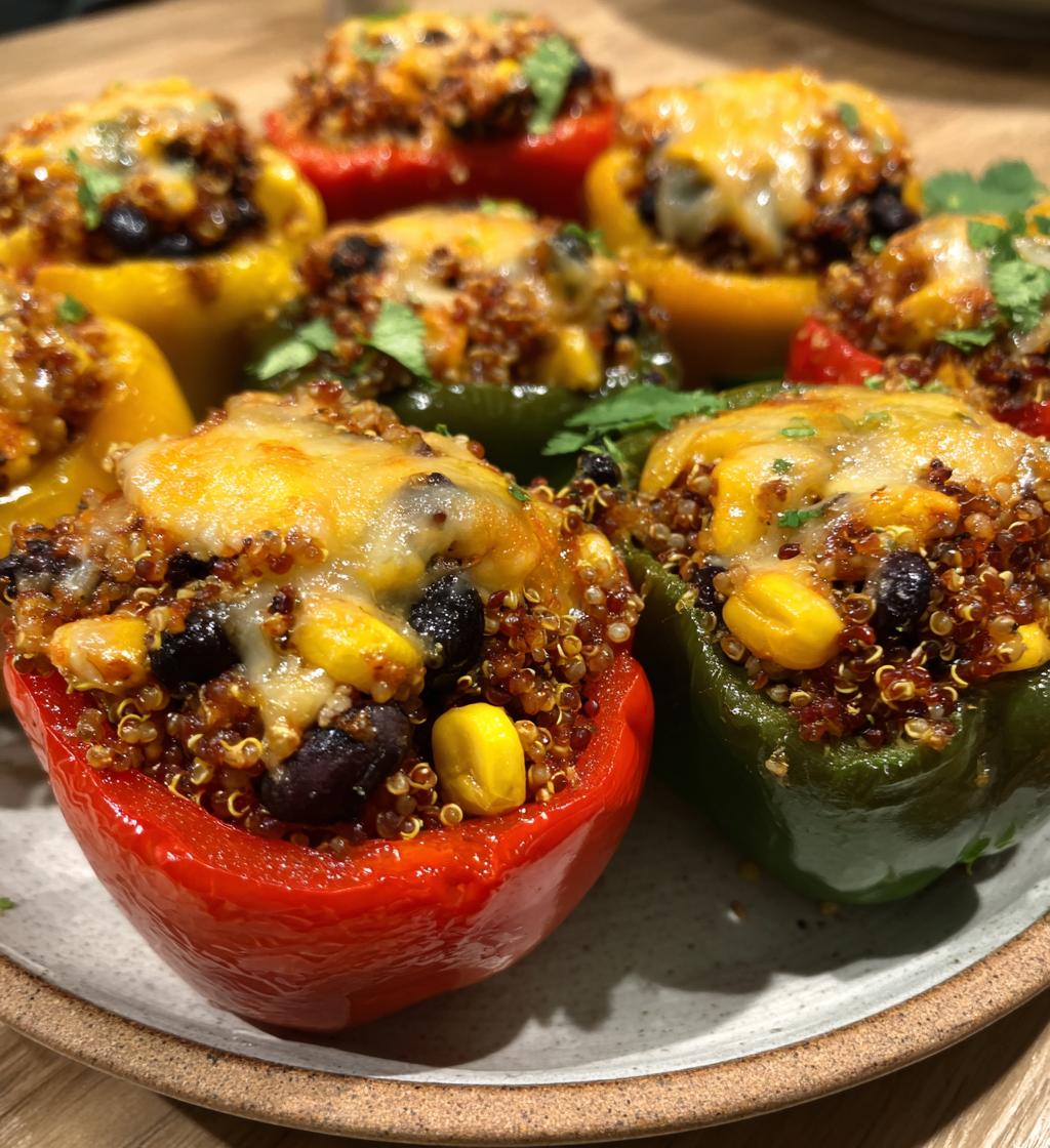air fryer stuffed bell pepper bites