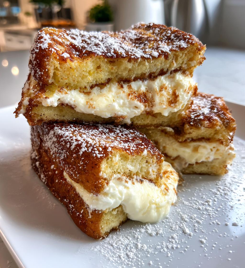 air fryer stuffed french toast delicious recipe - detail 1