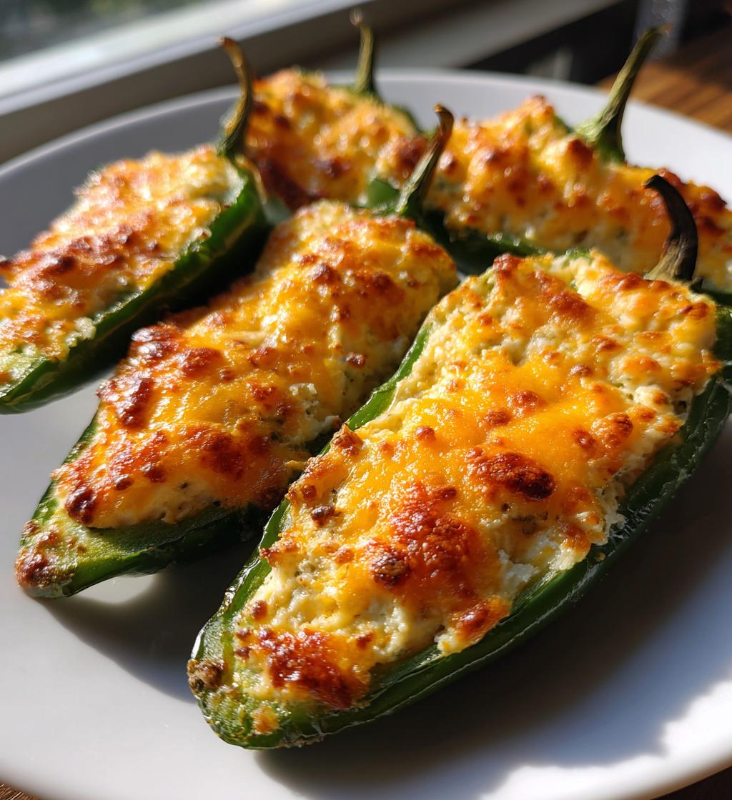 air fryer stuffed jalapenos cream cheese recipe - detail 1