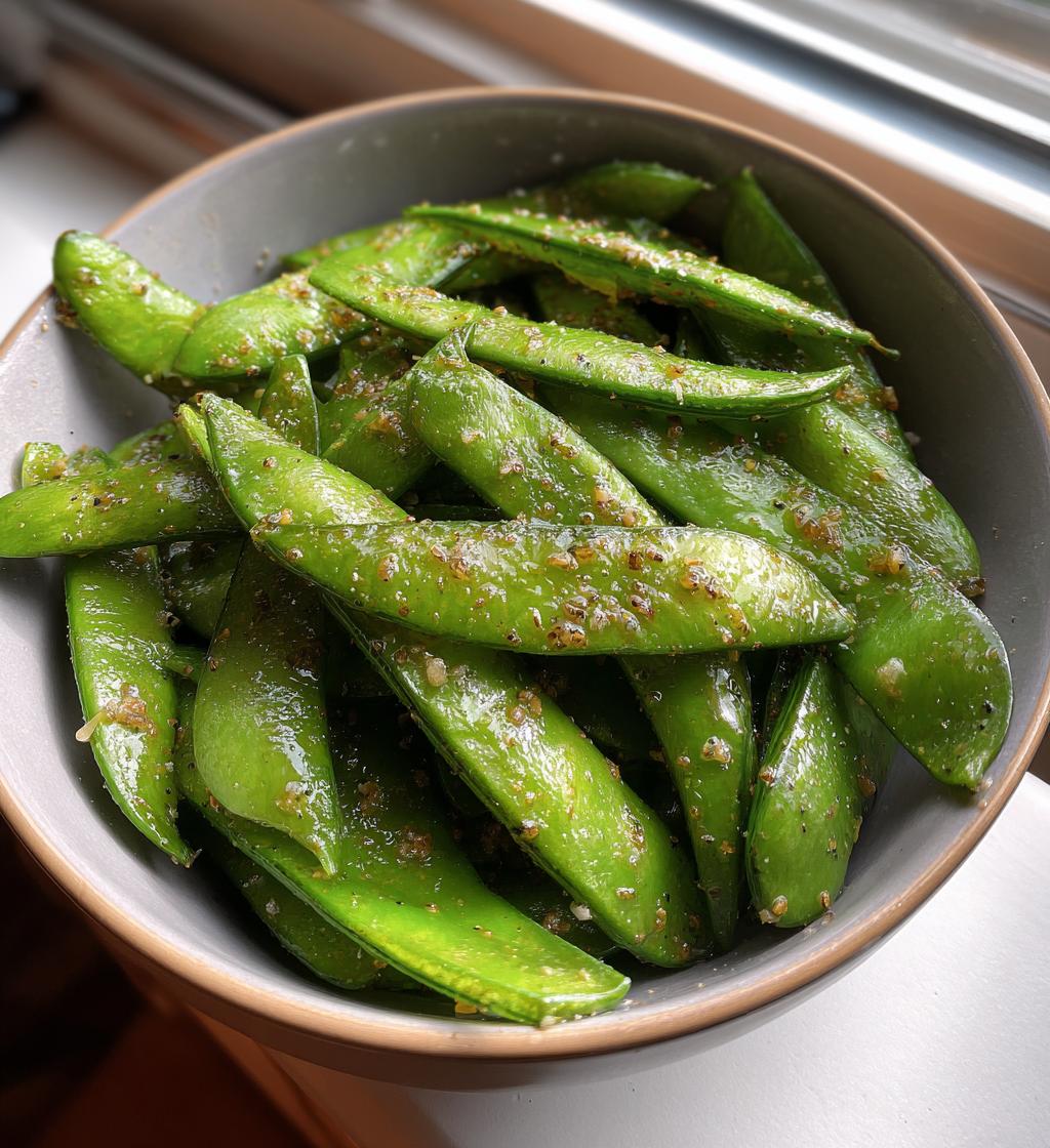 air fryer sugar snap peas crunchy delight recipe - detail 1
