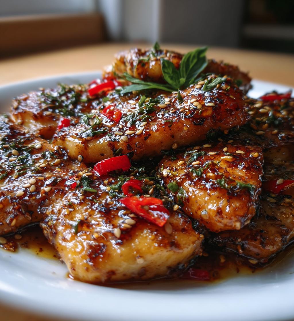 air fryer sweet chili chicken breast recipe - detail 1