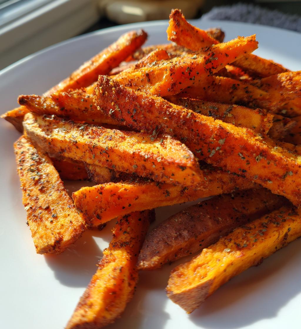 air fryer sweet potato fries recipe - detail 1