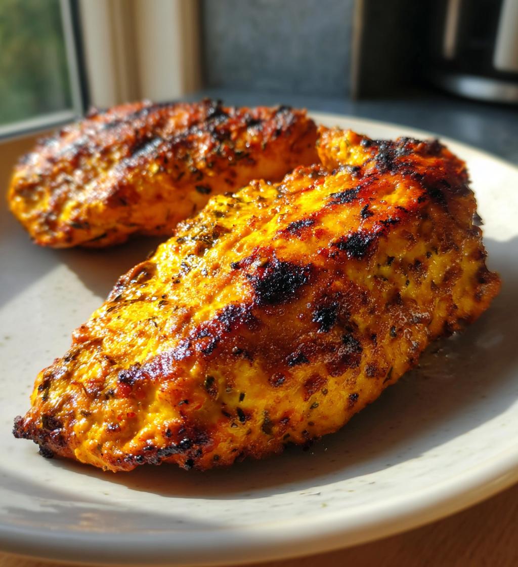 air fryer tandoori chicken breast recipe