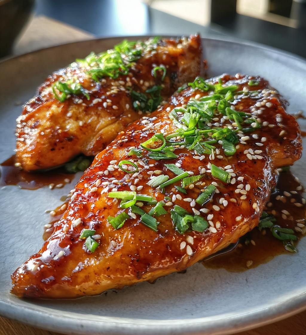 air fryer teriyaki chicken breast