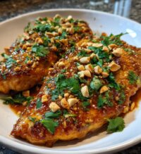 air fryer thai peanut chicken fillet recipe