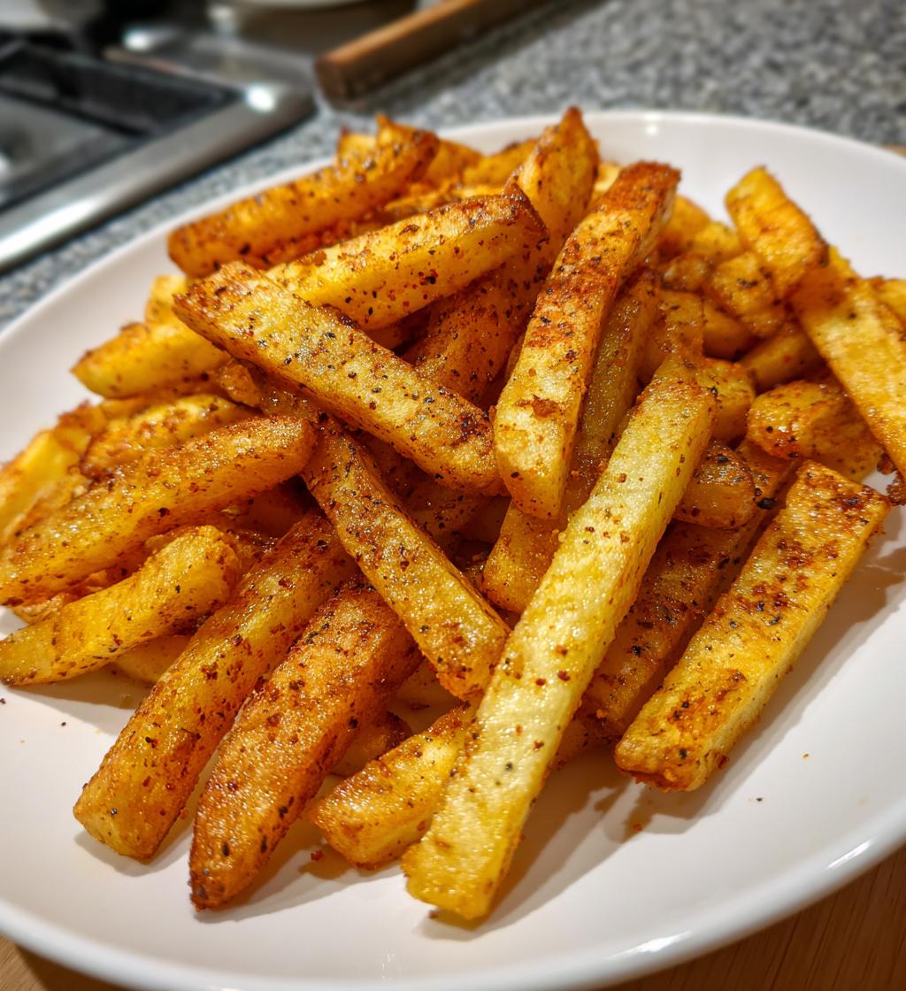 air fryer turnip fries crispy goodness recipe - detail 1