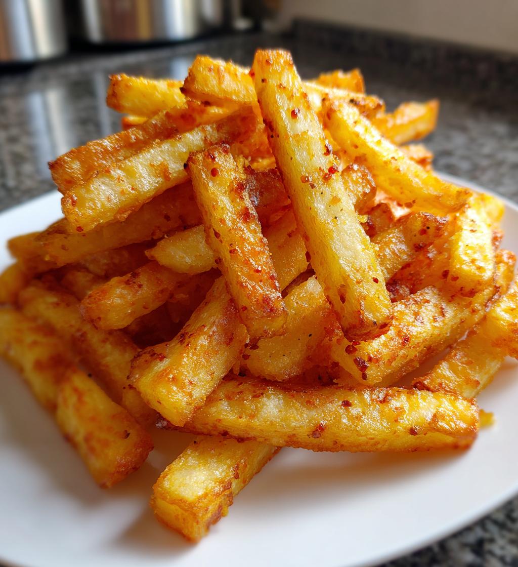 air fryer turnip fries crispy goodness recipe