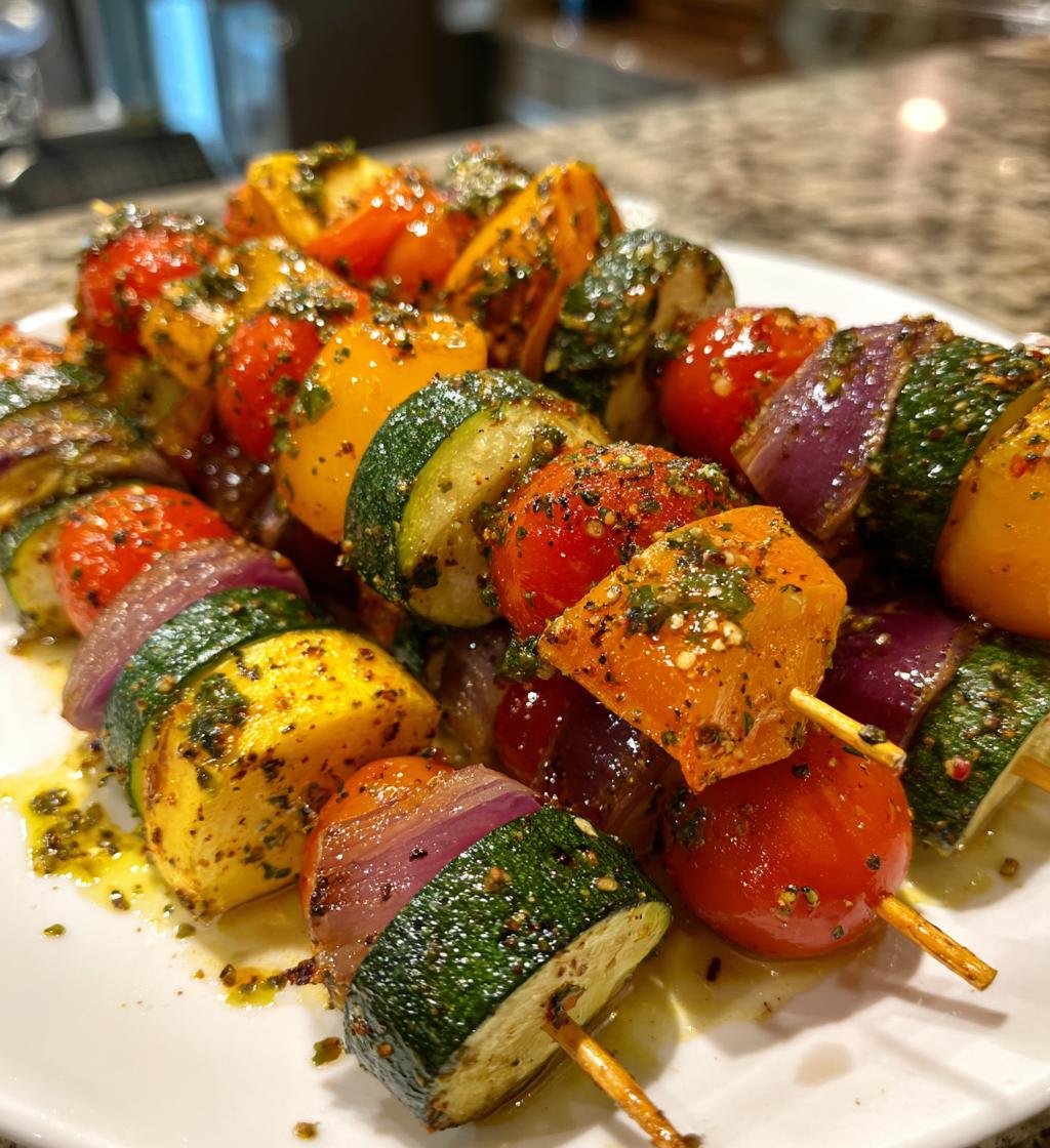 air fryer veggie skewers recipe tips - detail 1