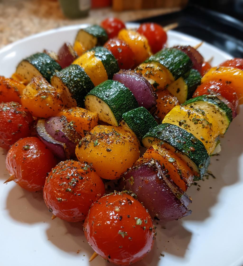 air fryer veggie skewers recipe tips