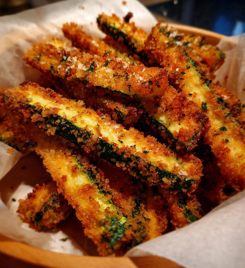 air fryer zucchini fries crispy secrets to love - detail 1