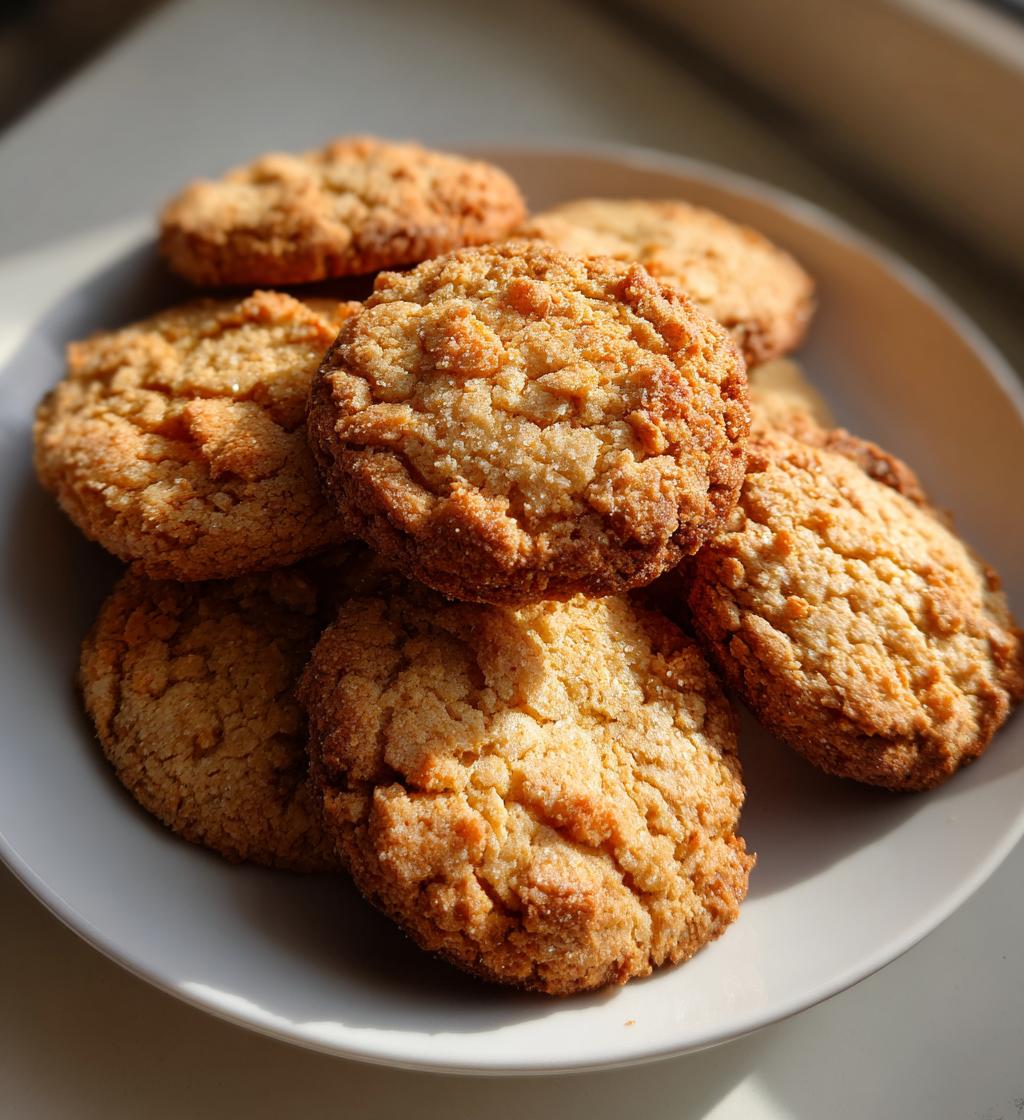 almond flour cookies - detail 1