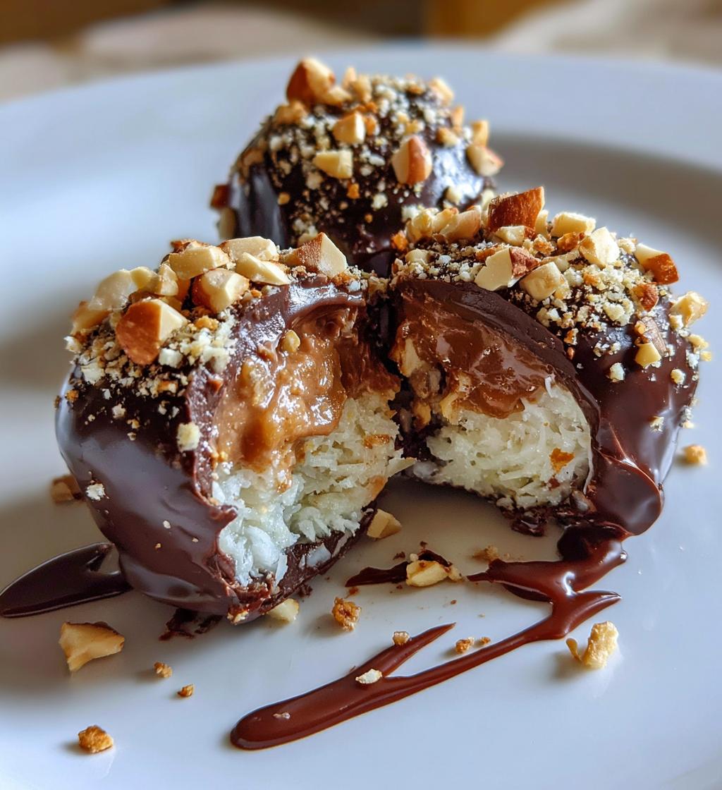 almond joy truffles