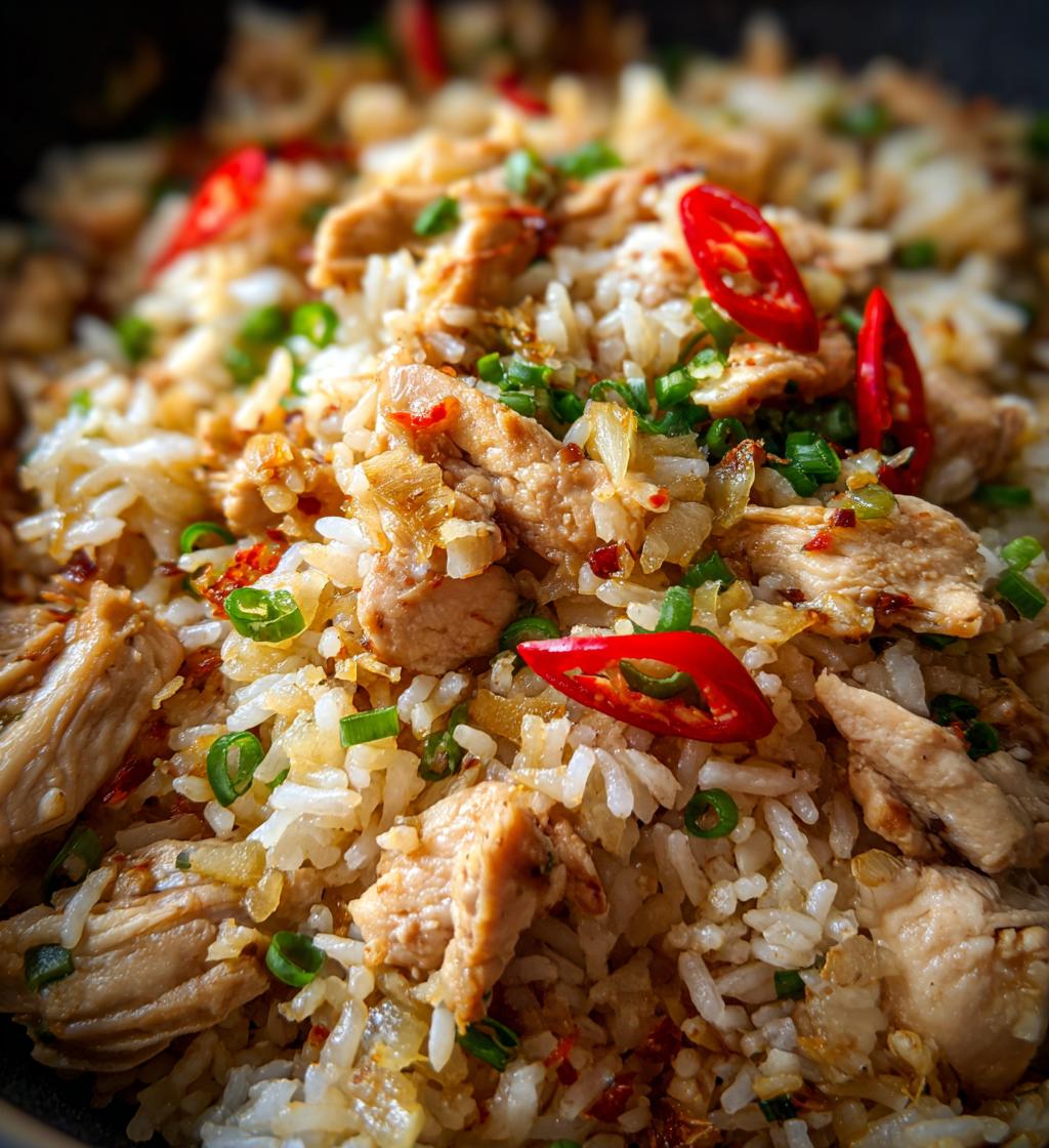 angel chicken rice - detail 1