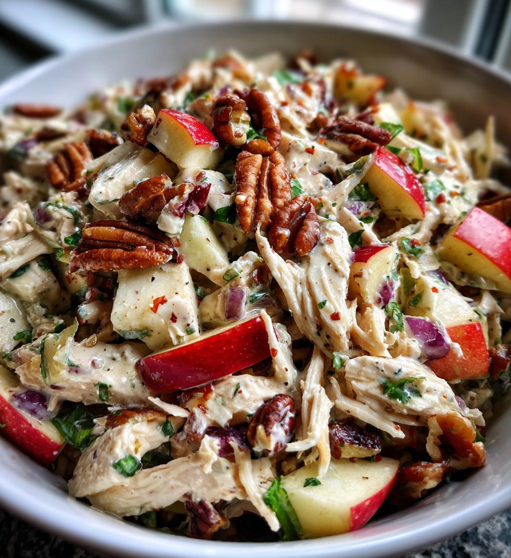 apple pecan chicken salad