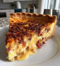 bacon and cheese quiche