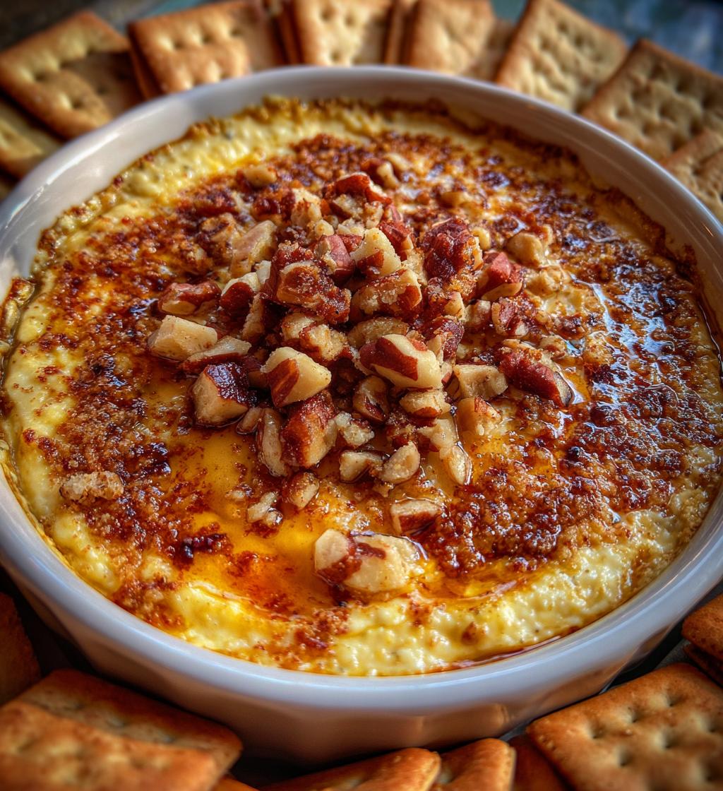 baked caramel apple cheesecake dip