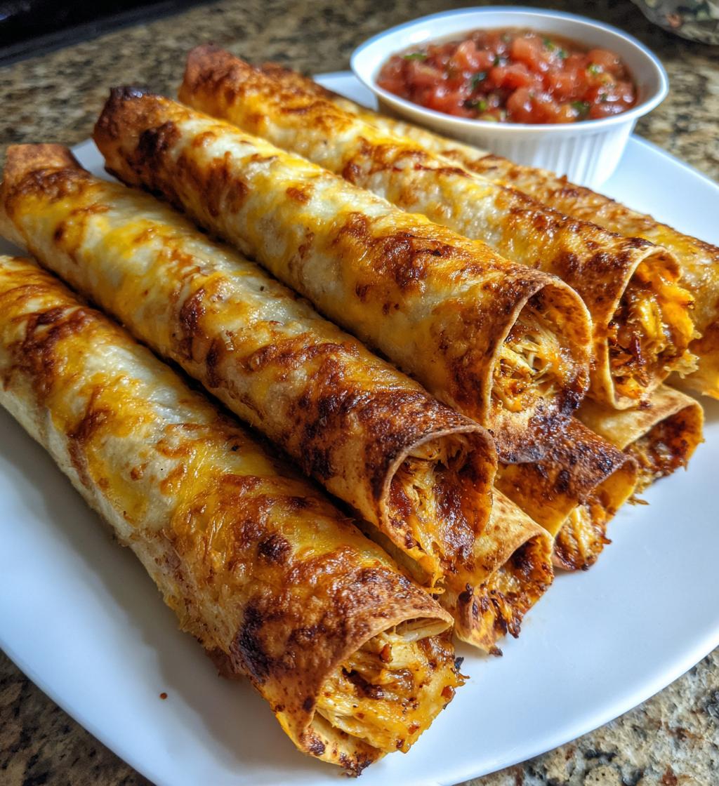 baked chicken taquitos recipe - detail 1