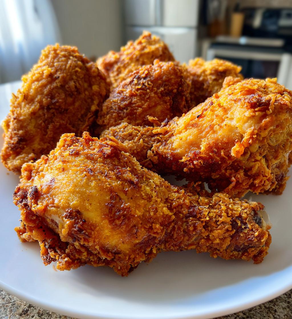 baked fried chicken