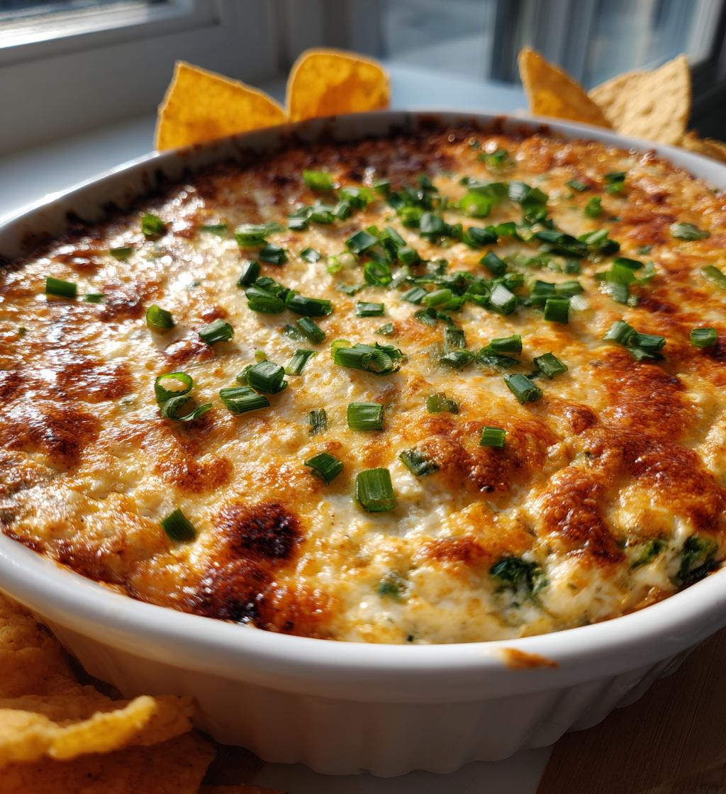 baked jalapeno popper dip - detail 1