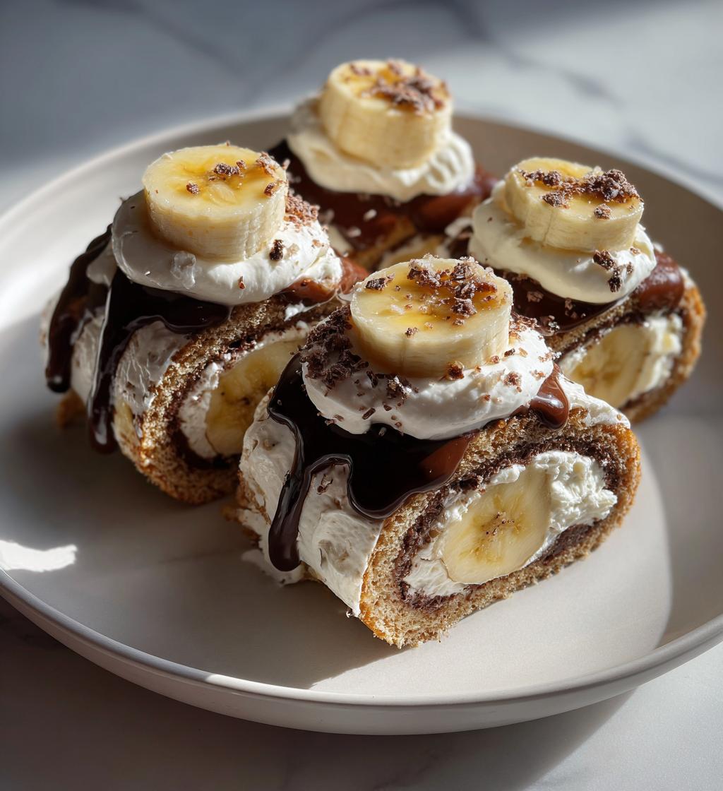 banana chocolate dream roll