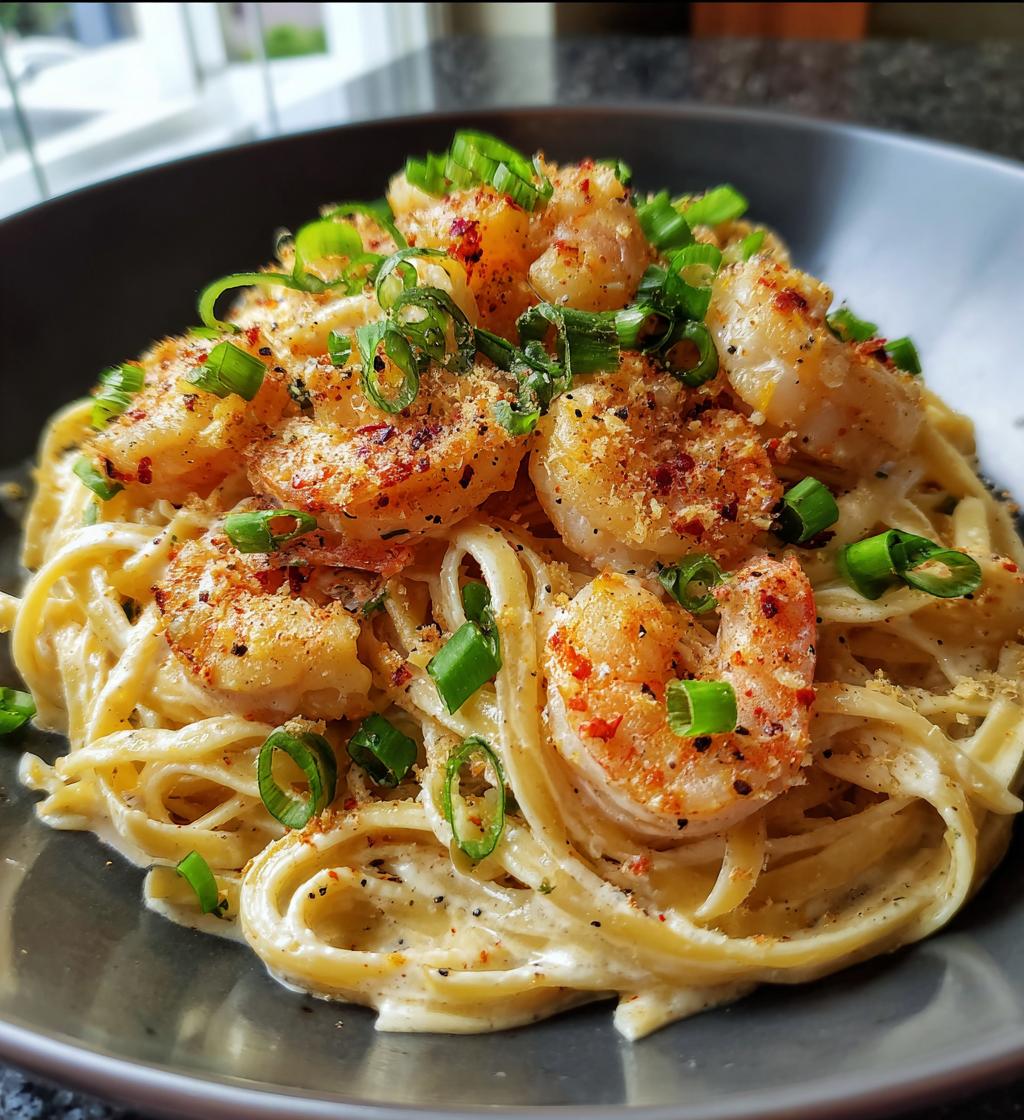 bang bang shrimp pasta - detail 1