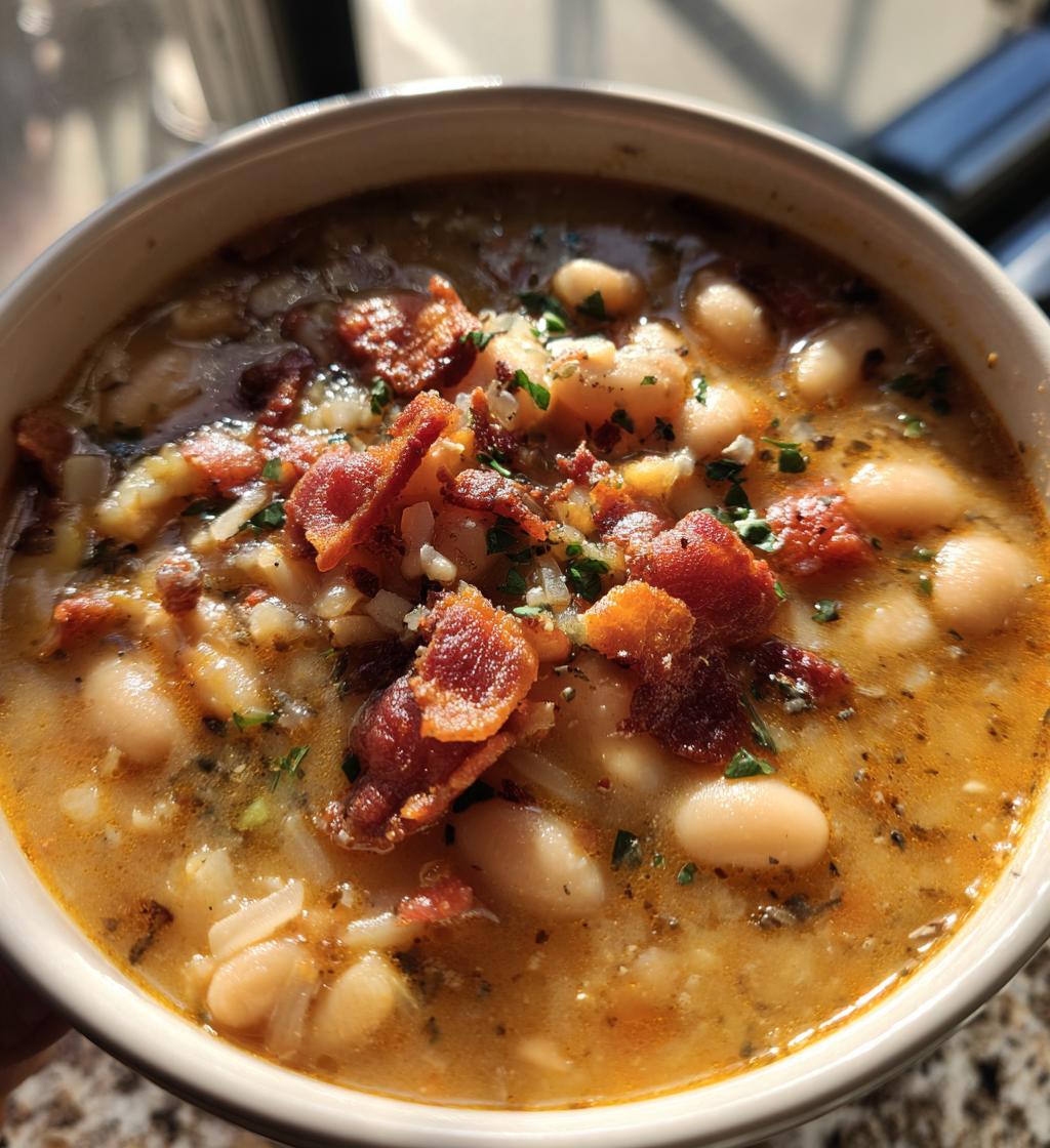 bean with bacon soup