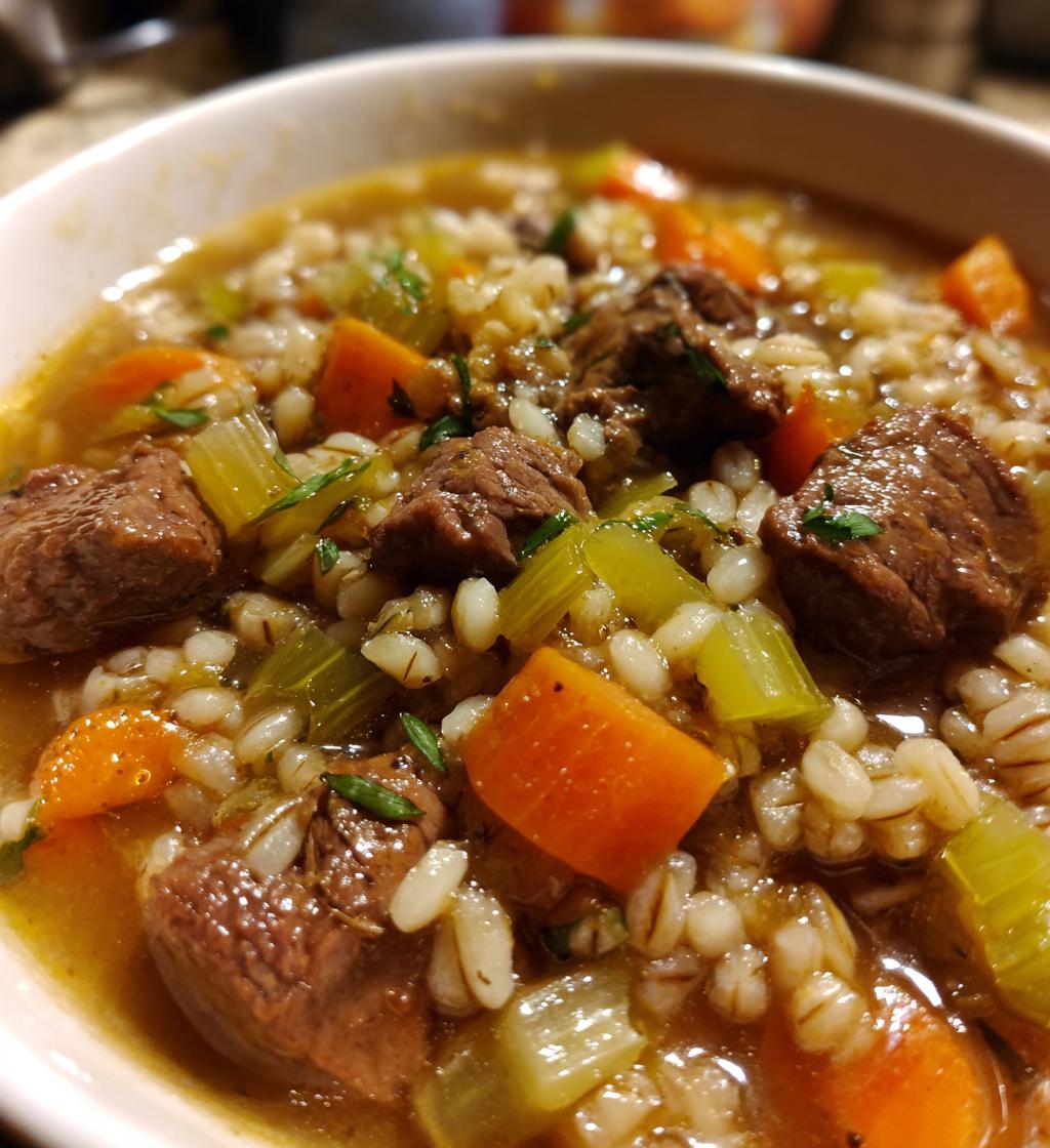 beef barley soup 2