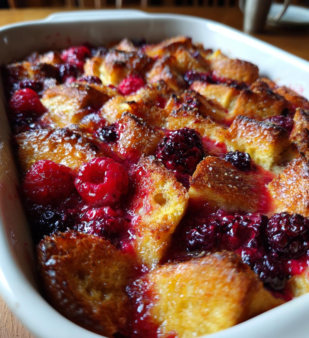 berry french toast casserole