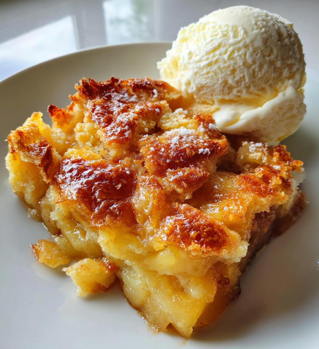 best peach dump cake - detail 1