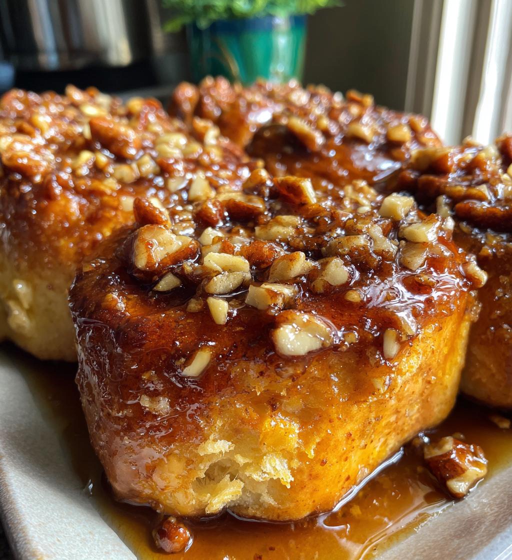 big fat pecan sticky buns