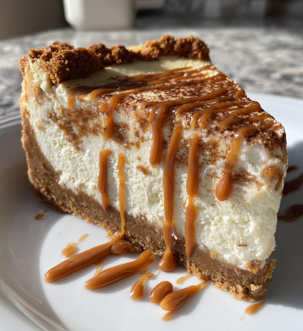 biscoff cheesecake - detail 1