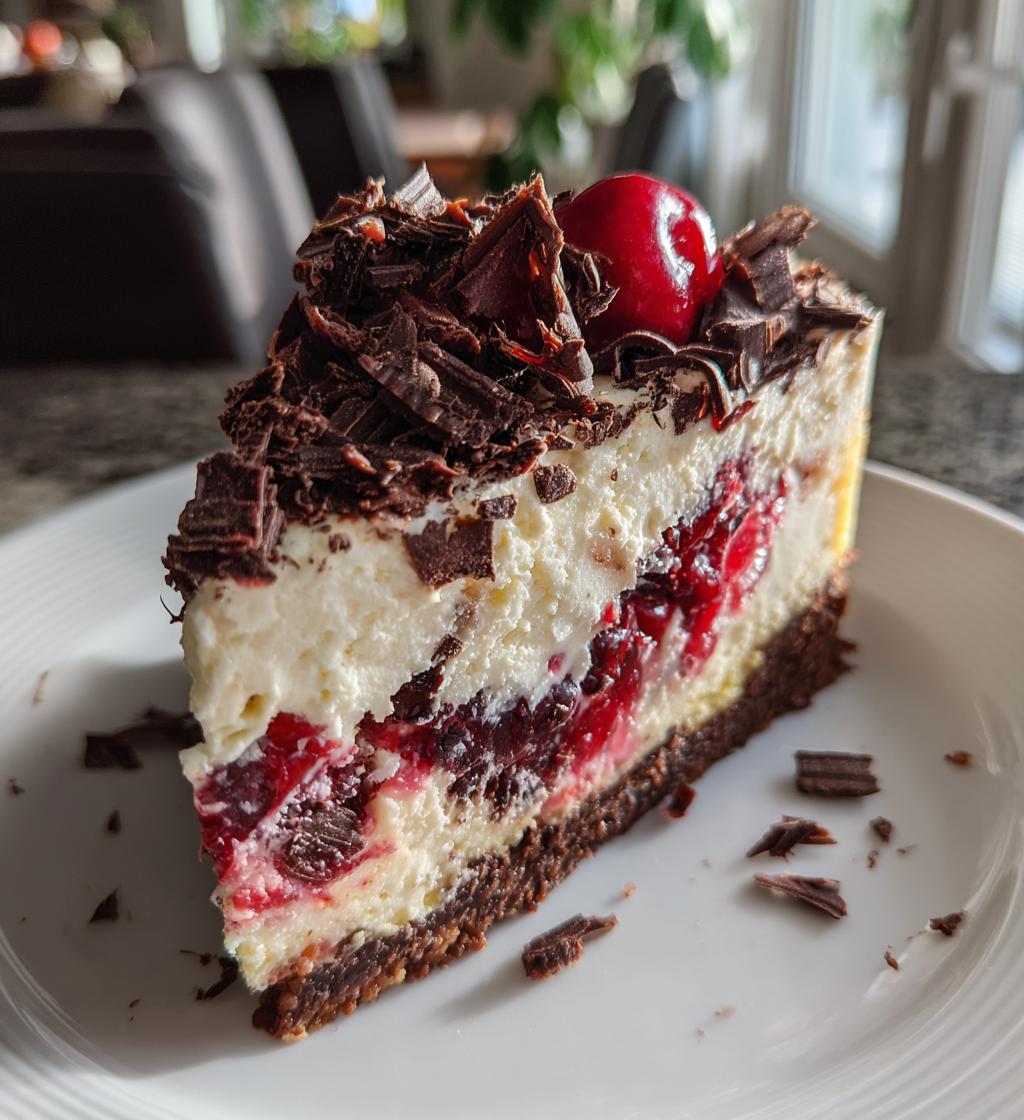 black forest cheesecake symphony