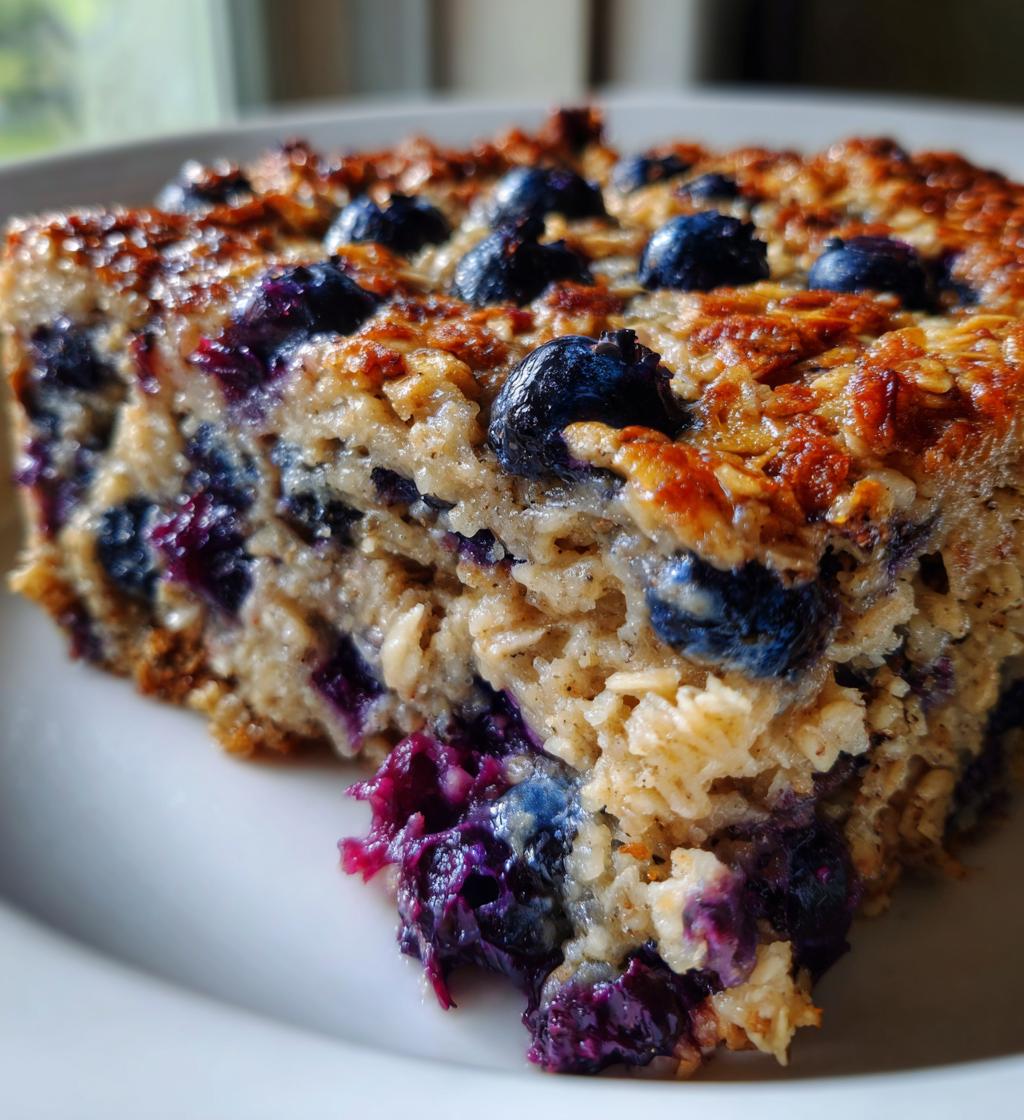 blueberry baked oatmeal