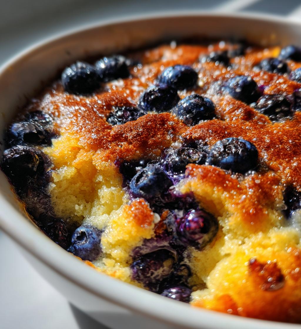 blueberry dump cake