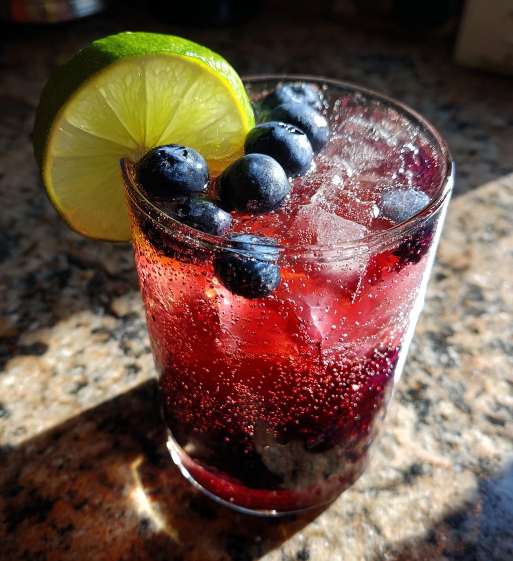 blueberry lime twister - detail 1