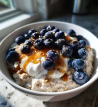 blueberry overnight oats
