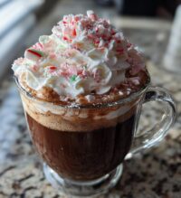 boozy peppermint mocha coffee